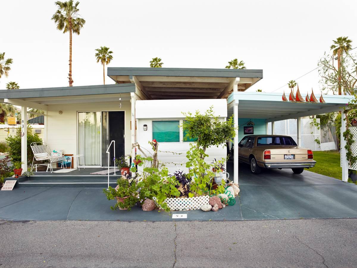 Palm Springs 51 Sahara Mobile Home Park - Photograph by Jeffrey Milstein