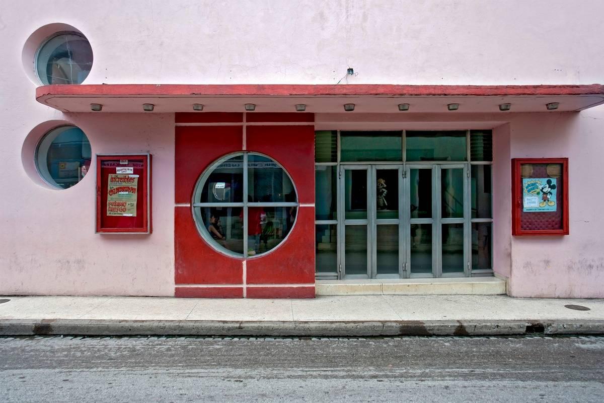 Movie Theatre, Camaguey, Cuba - Photograph by Jeffrey Milstein
