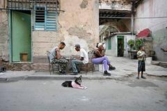 Chess Game, Havana, Cuba