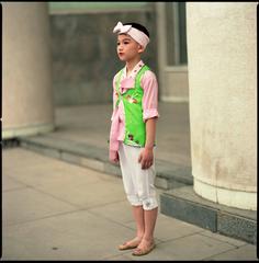 Dancer Dressed as Fisherman, Pyongyang Schoolchildren's Palace, N. Korea