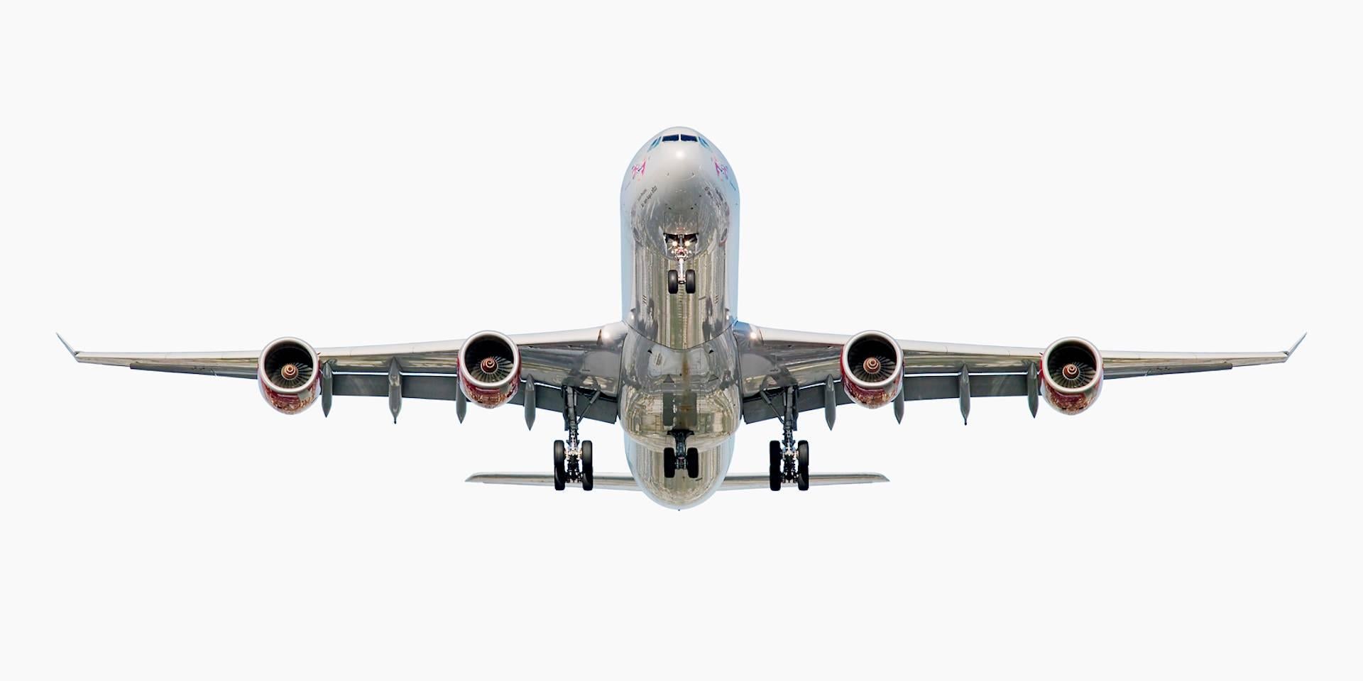 Jeffrey Milstein Still-Life Photograph - Virgin Airlines Airbus A340-600