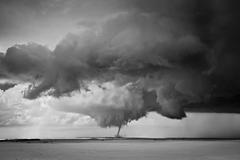 Vintage Tornado Over Plains