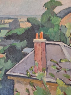 Grande paesaggio post-impressionista francese, Vista dalla Bastide