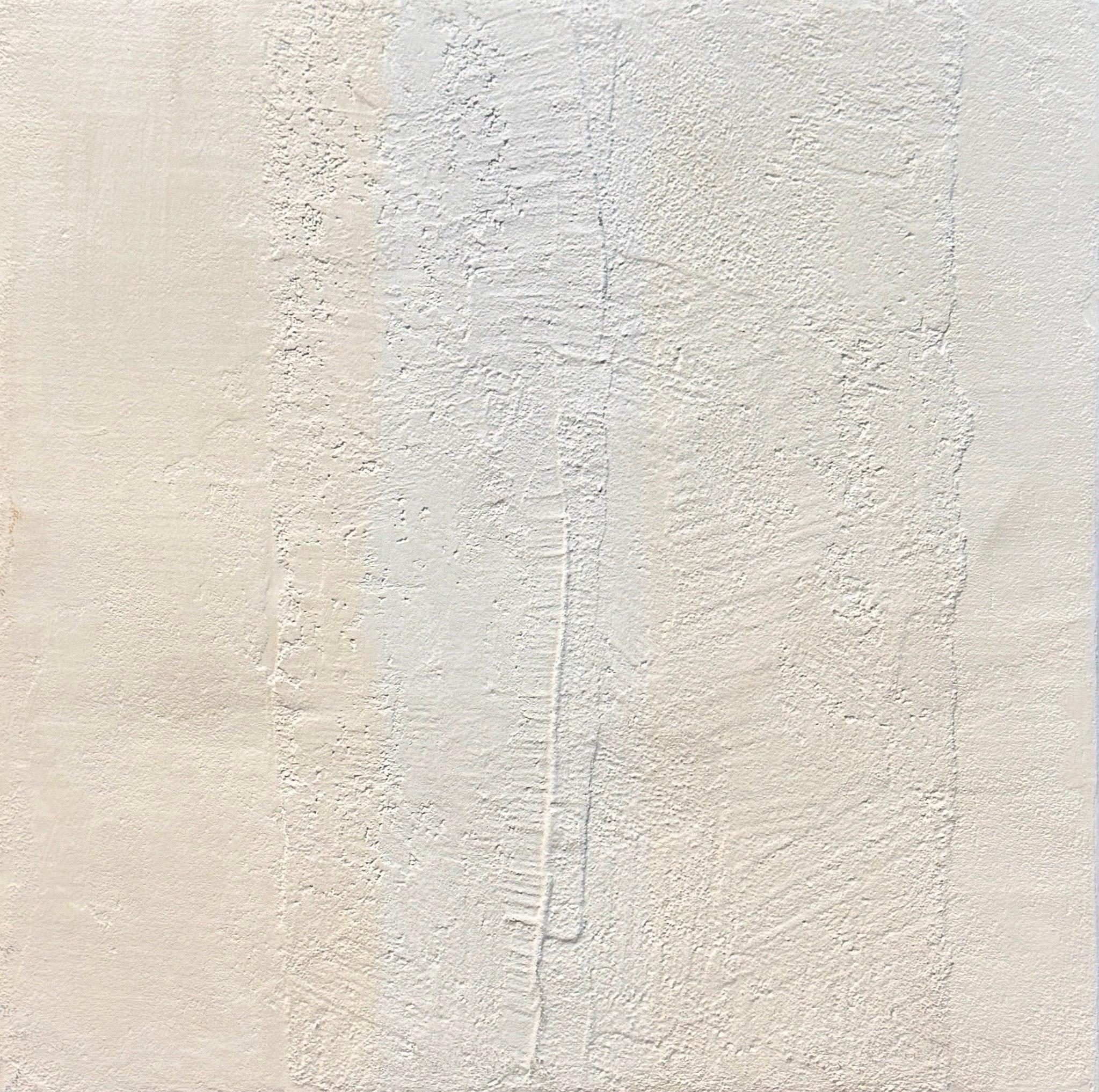 Contemplation by Gilbert Pauli - Mixed Media 48x48 cm