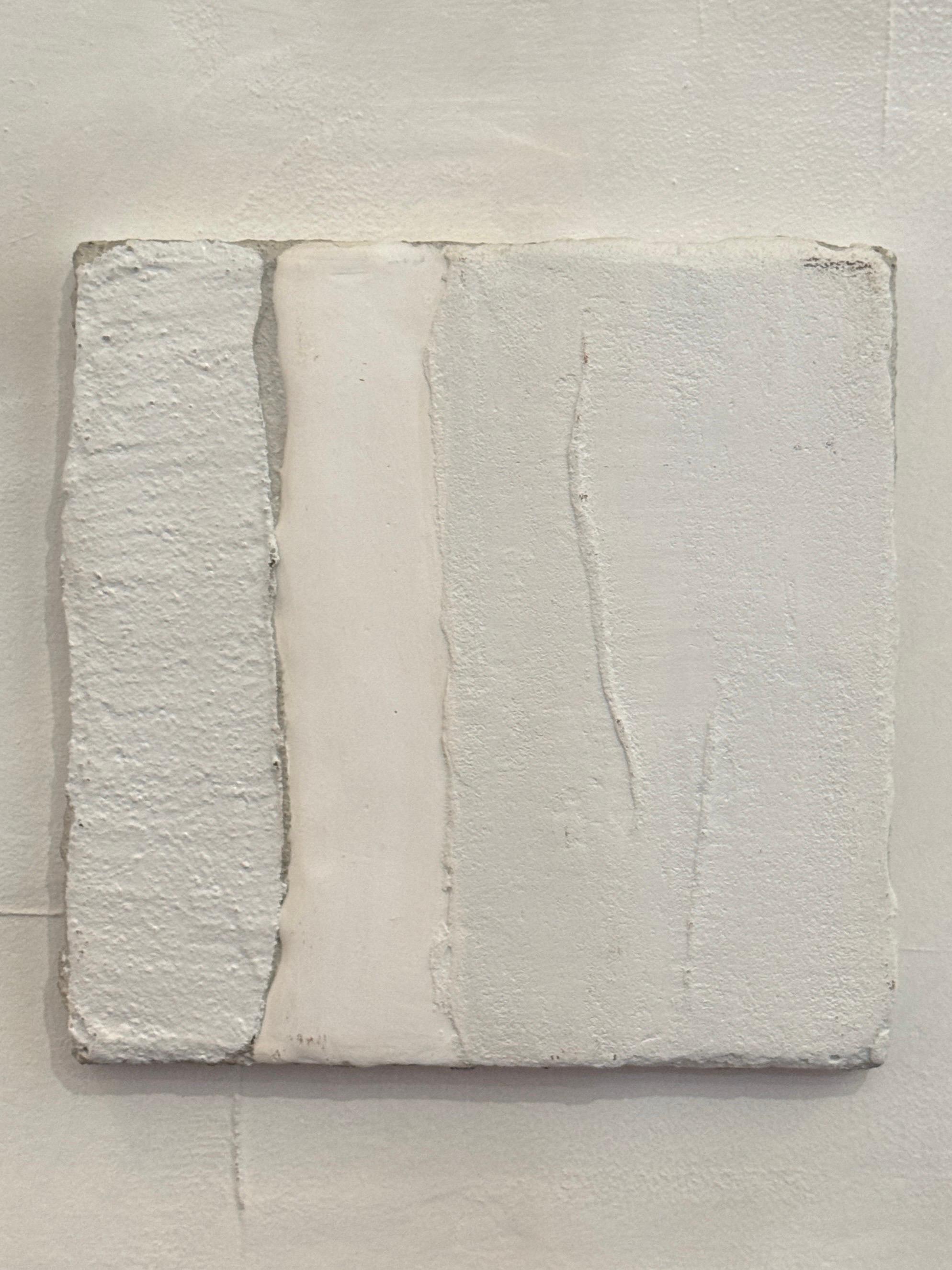 Birth and Bereavement n°1 by Gilbert Pauli - Acrylic on plaster 37x37 cm For Sale 4