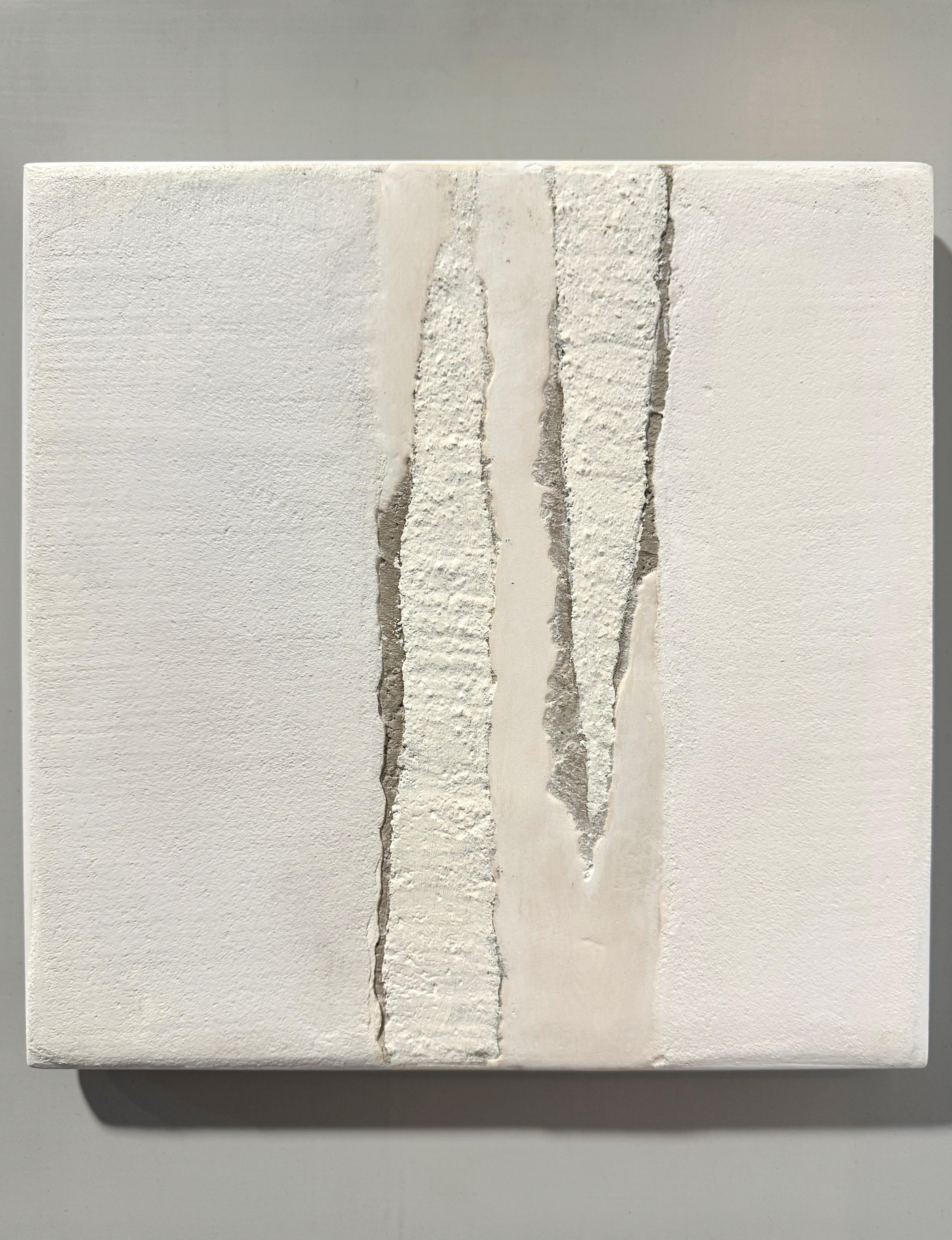 Composition plâtre et ciment N°4 - Painting de Gilbert Pauli