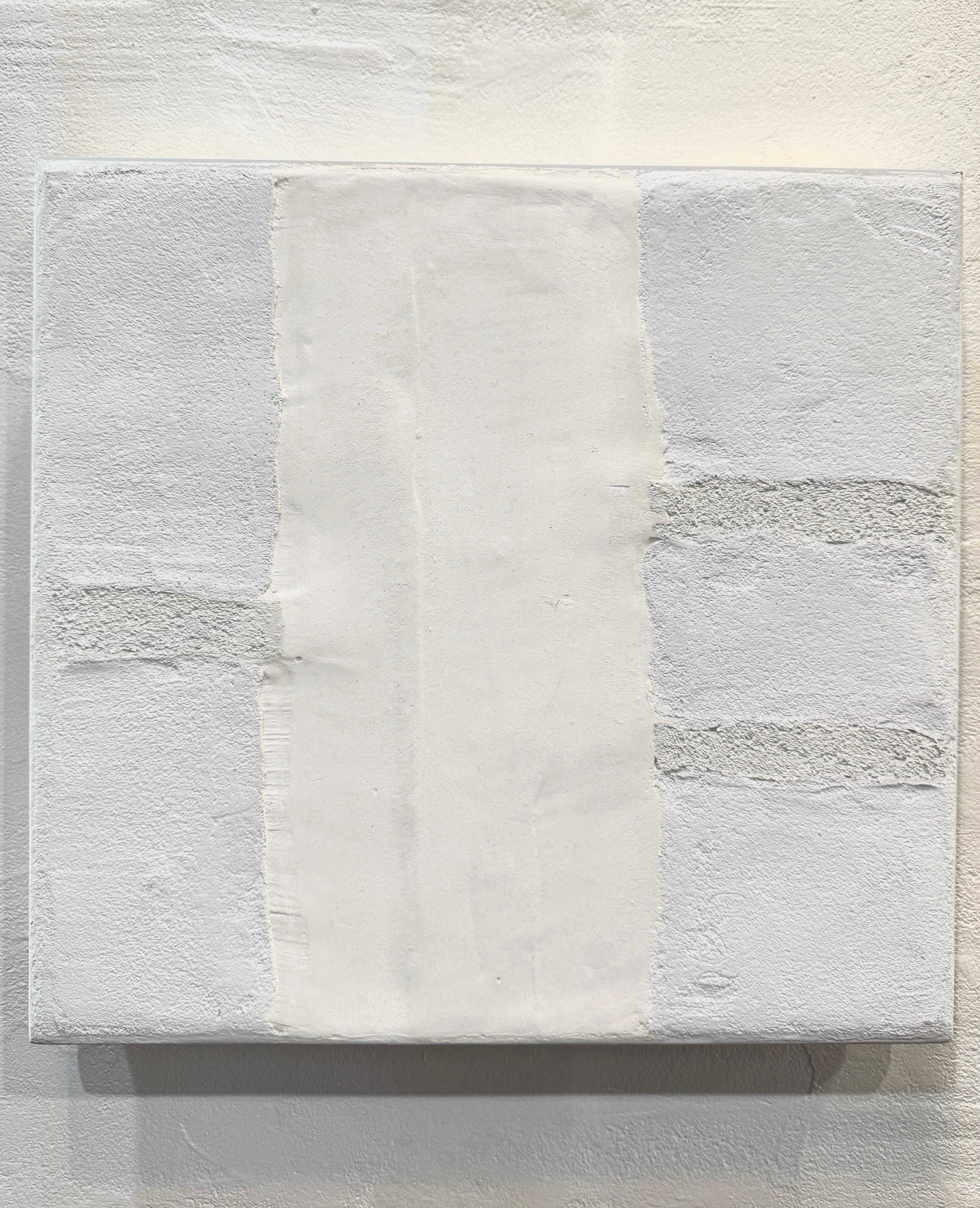 Collection plaster and cement n°6 by Gilbert Pauli - Mixed media 67x67 cm For Sale 3