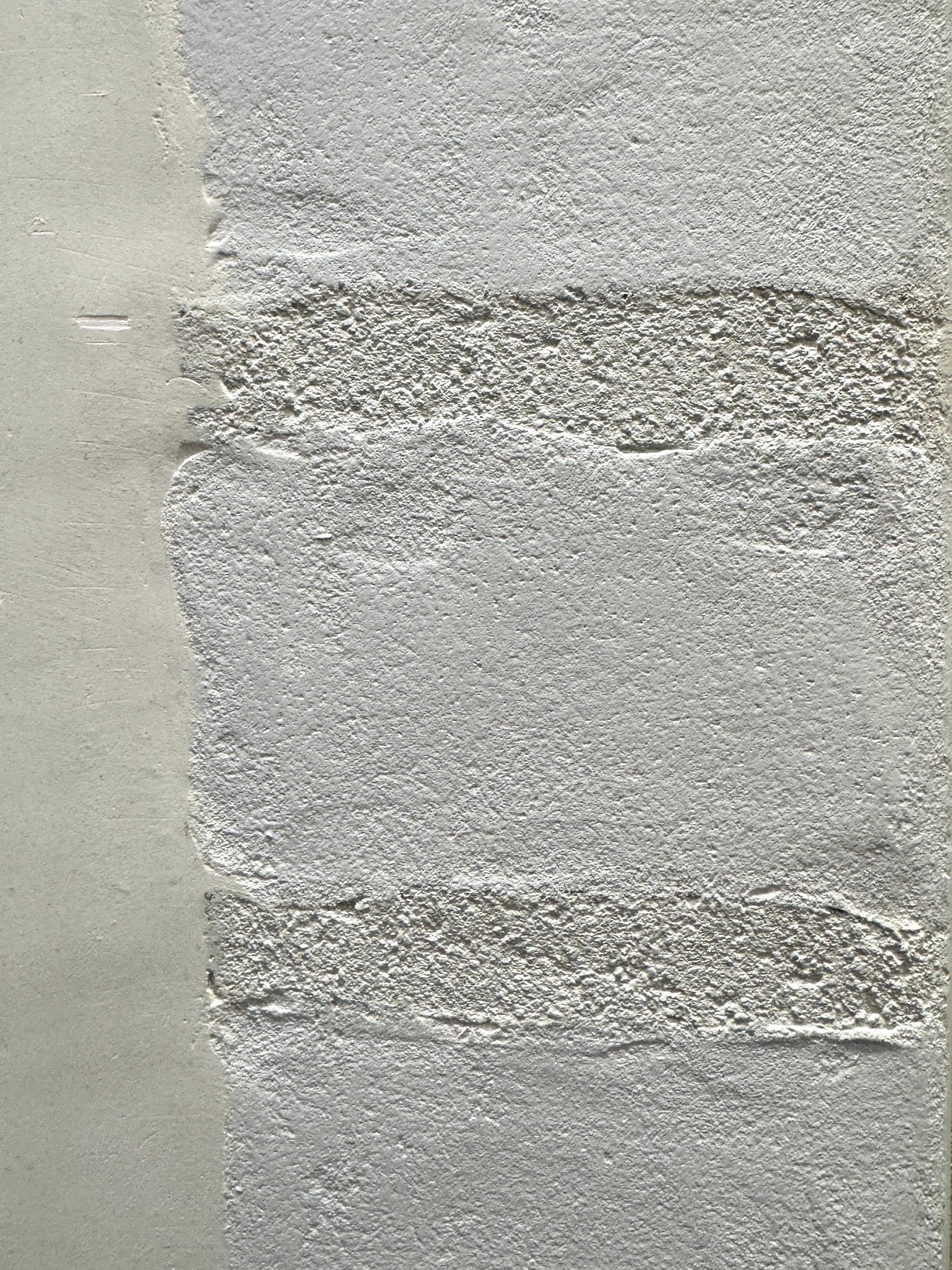 Collection plaster and cement n°6 by Gilbert Pauli - Mixed media 67x67 cm For Sale 5