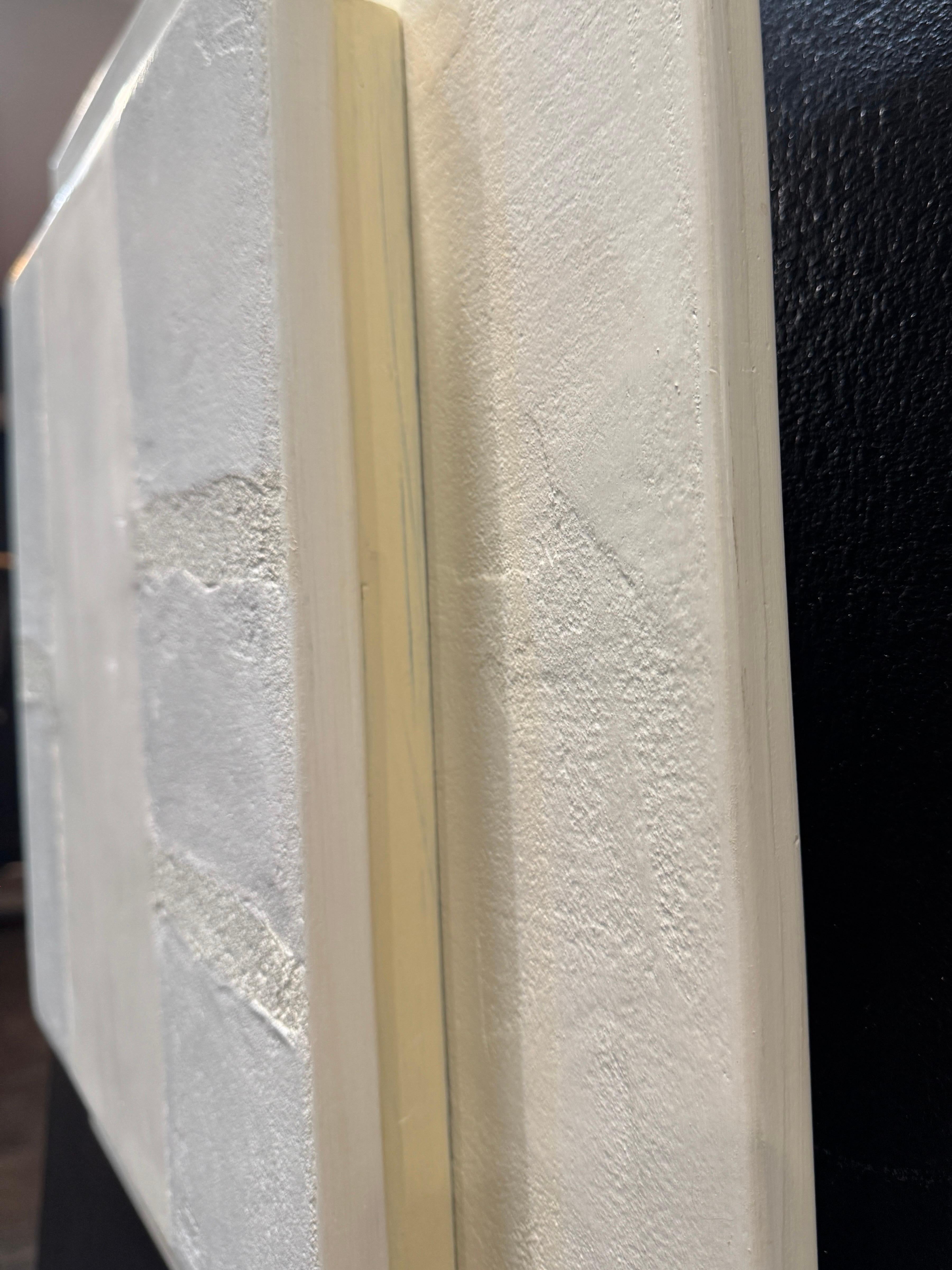 Collection plaster and cement n°6 by Gilbert Pauli - Mixed media 67x67 cm For Sale 6