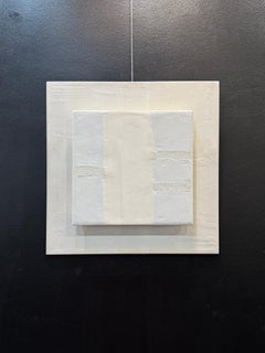 Sammlung Gips und Zement n°6 von Gilbert Pauli - Mischtechnik 67x67 cm