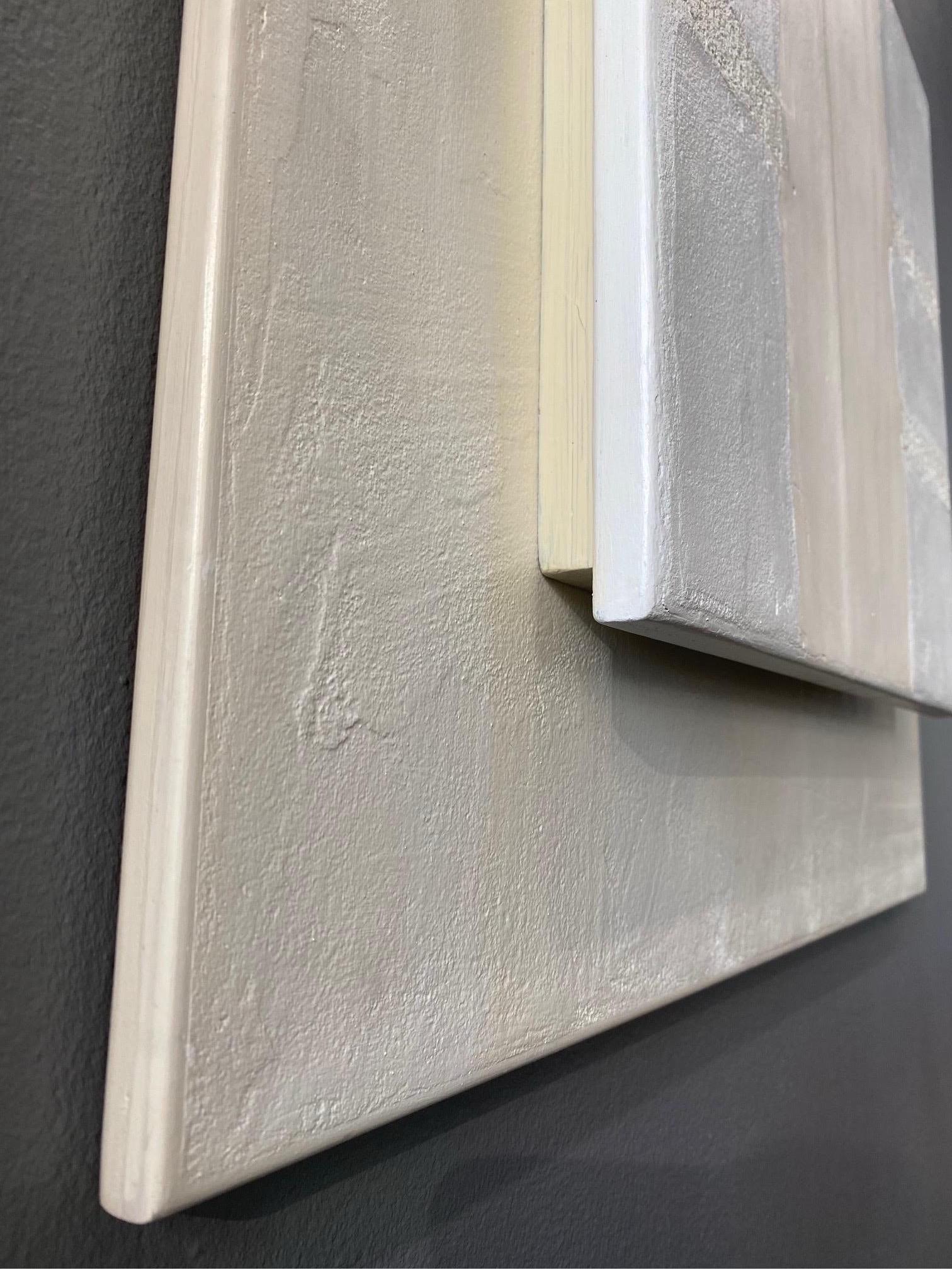 Collection plaster and cement n°6 by Gilbert Pauli - Mixed media 67x67 cm For Sale 2