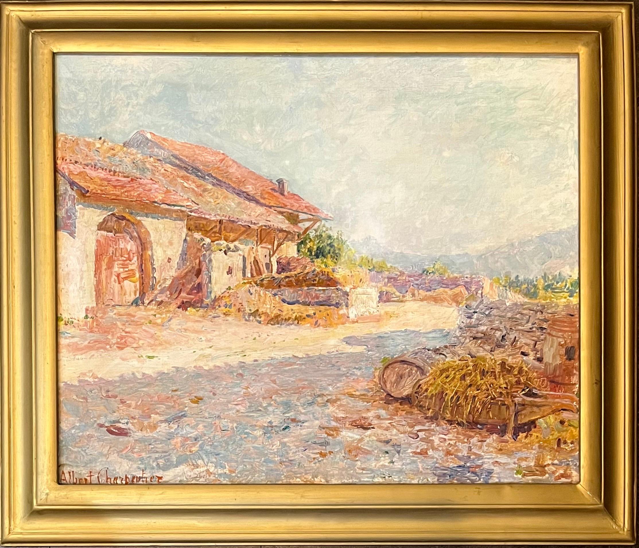 Artwork sold with frame (73 x 63 cm)

Albert Charpentier was born on December 18, 1878 in Paris.

A pupil of Jean-Léon Gérôme, Fernand Cormon and Marcel Baschet, he is a genre and portrait painter, member of the Society of French Artists (1899).
He