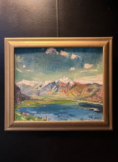 Punto di vista di Alexandre de Spengler - Olio su tela 51x61 cm