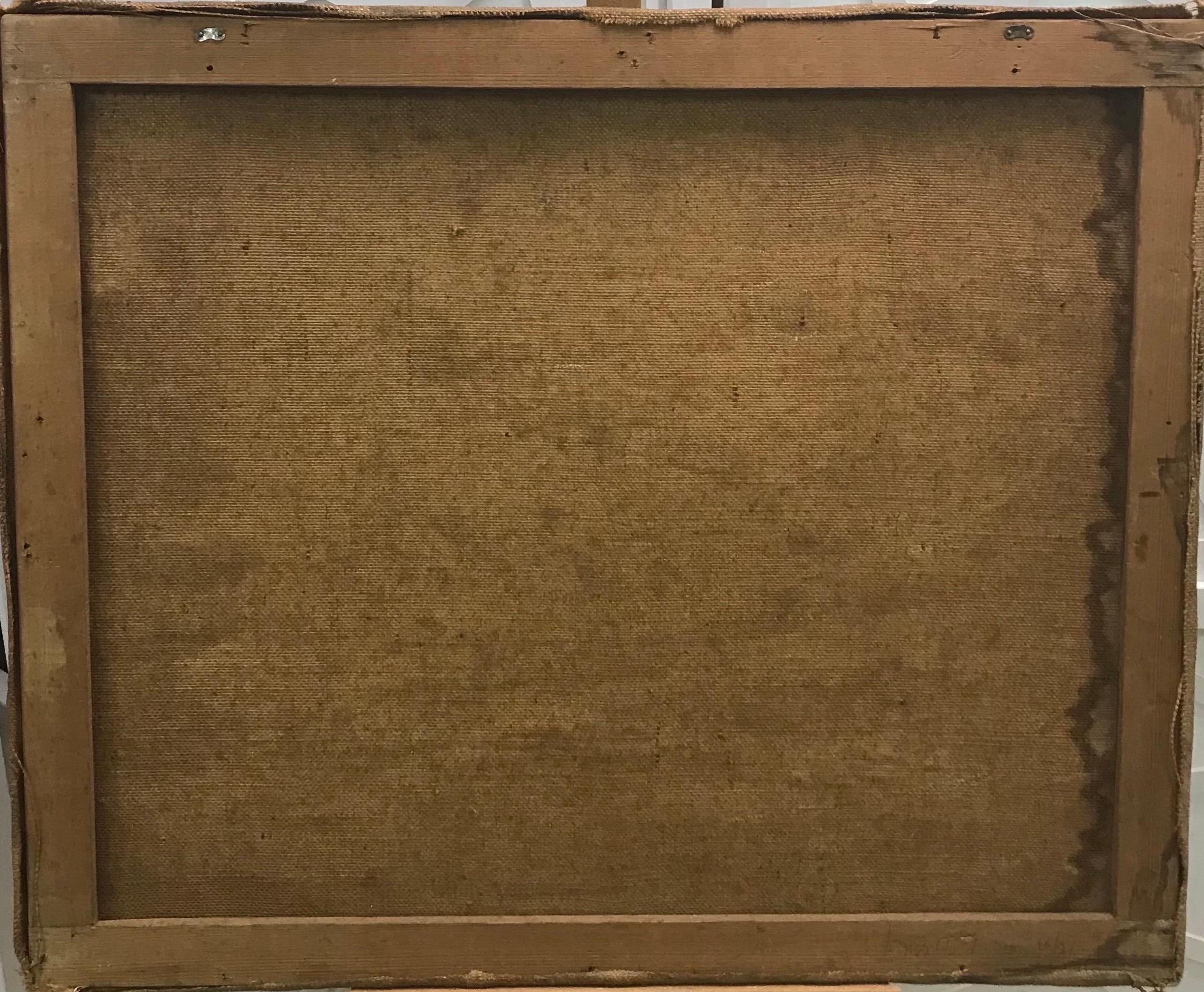 Point of view von Alexandre de Spengler - Öl auf Leinwand 51x61 cm im Angebot 2