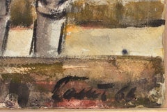 «Lumbering». 1966, papel, acuarela, 38,5 x 56 cm.