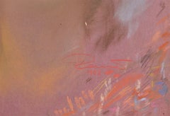 Portrait of a Woman. 1962, paper, pastel, 48x36 cm. Signed.