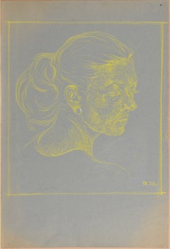 Livy. 1958, papel, pastel, 39 x 34 cm. Firmado.