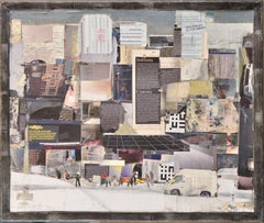 Metropolis Collage. 2015. 54x70 cm. Firmato.