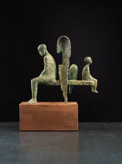 Daedalus and Icarus. Limited Edition 4/5 - Bronze Sculpture
