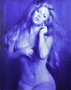Gaga Exposed, by Ritums Ivanovs. Oil on canvas. 50x40 cm. Signed