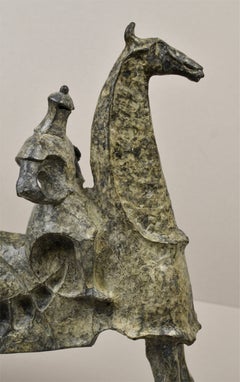 «La guardia nocturna», de Sergei Oganov. Edición limitada 1/4 - Escultura de bronce