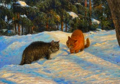 "March" di Igor Maikov. 2012. Olio su tela. 50x70 cm. Firmato