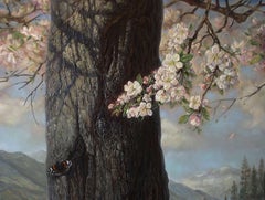"In the Spring Bloom" di Igor Maikov. 2015. Olio su tela. 60x80 cm. Firmato