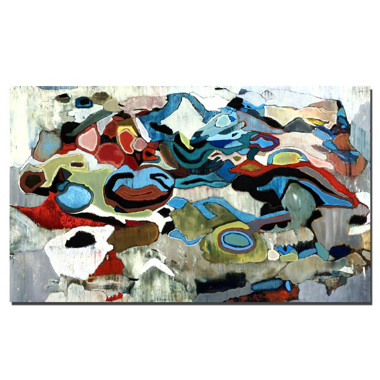 Chase Langford Abstract Painting - Waterbury