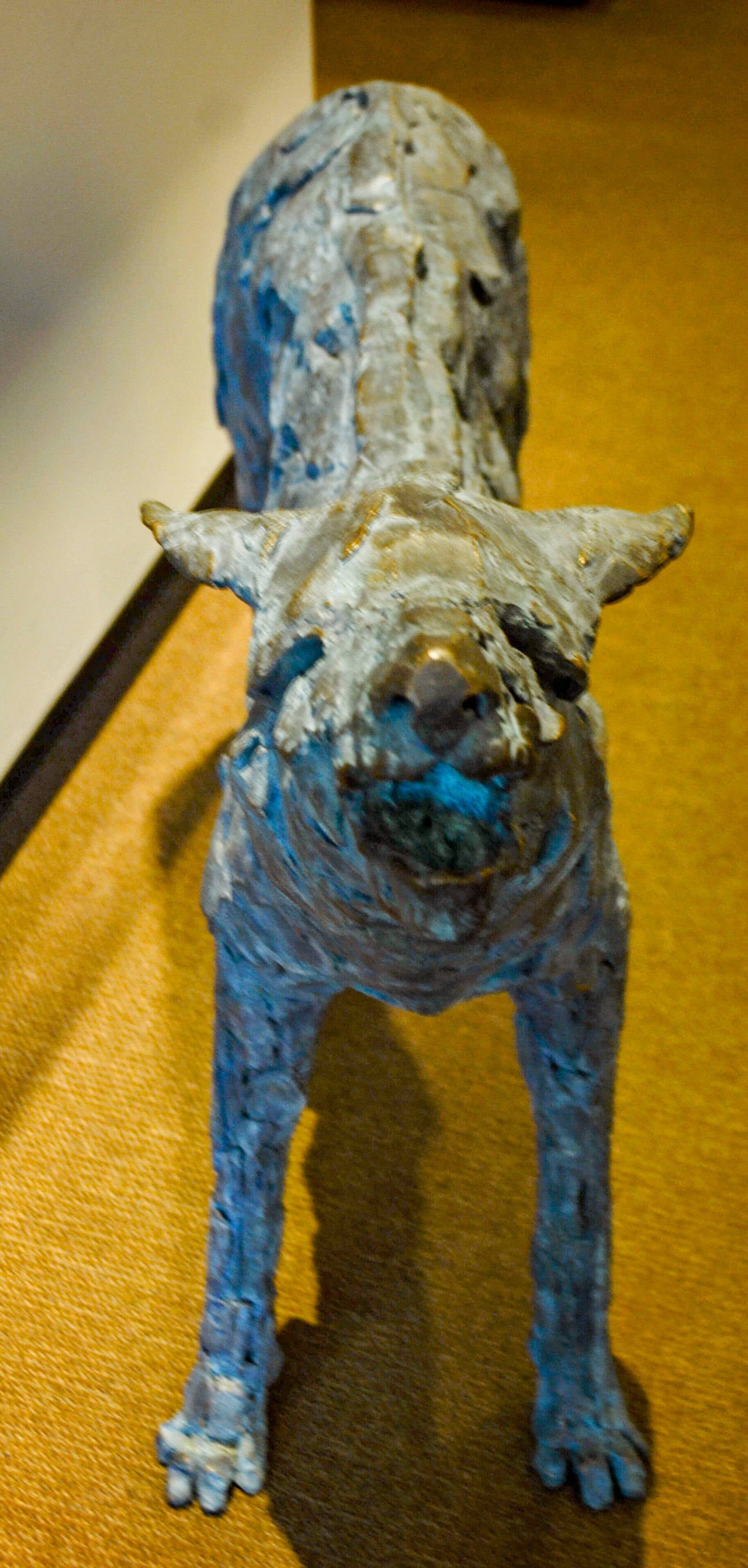 Female Howling Wolf 1/7 - Sculpture by Sharon Loper