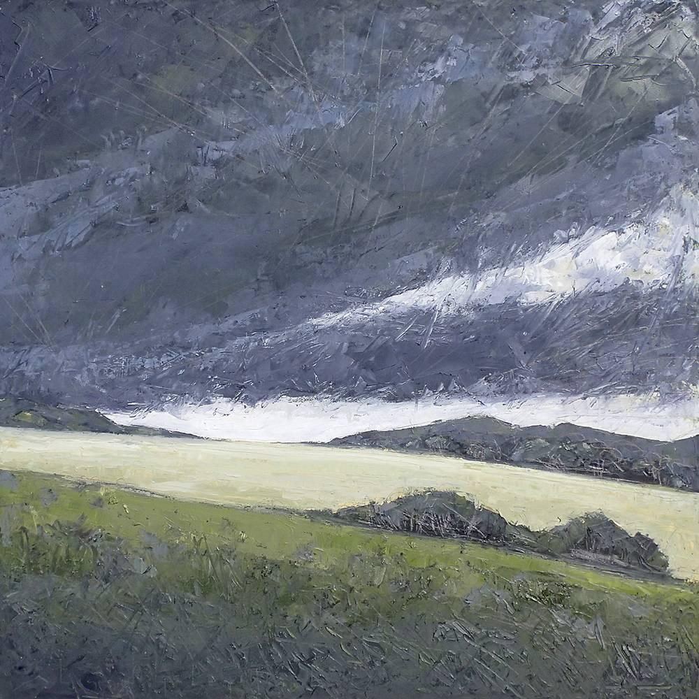 Alison Haley Paul Landscape Painting - Thunder