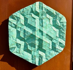 Star of the Tortoise Unfolded Green 7/24