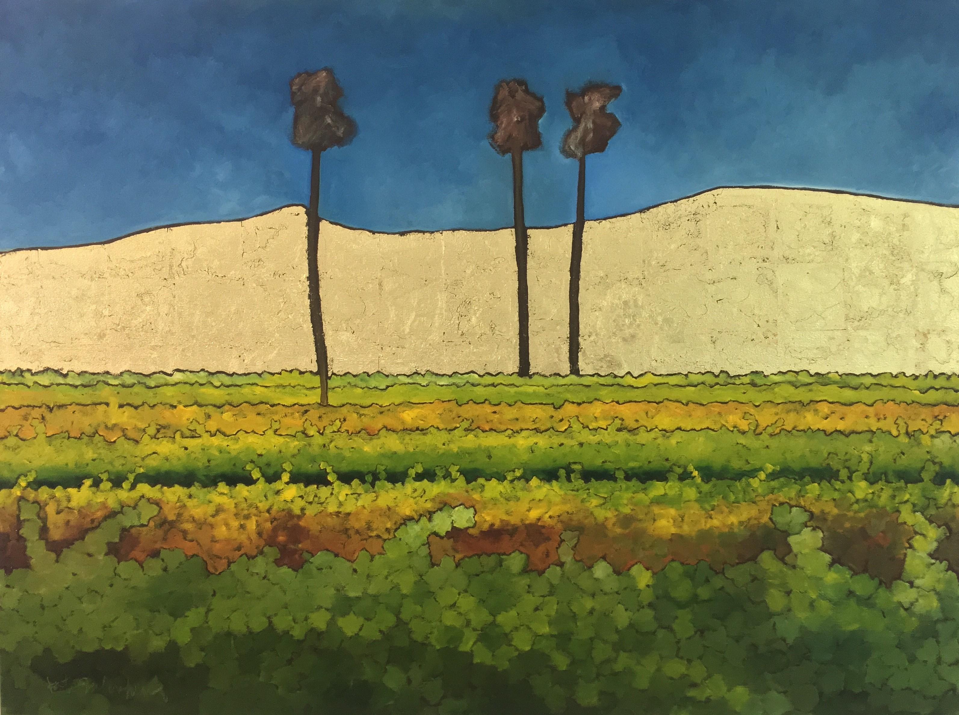 Kate Salenfriend Landscape Painting - Warming 3441
