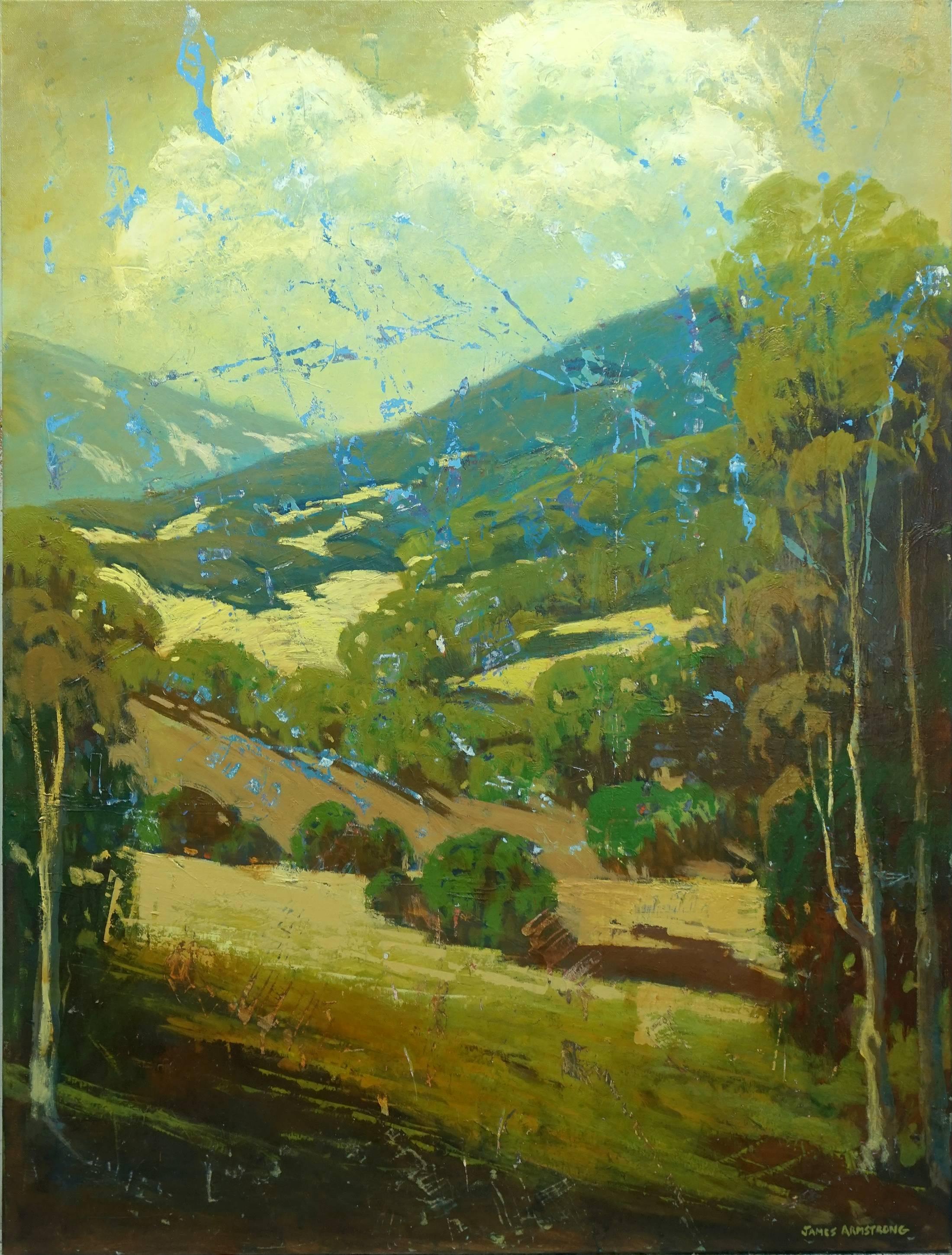 James Armstrong Landscape Painting - Knights Valley Hillside