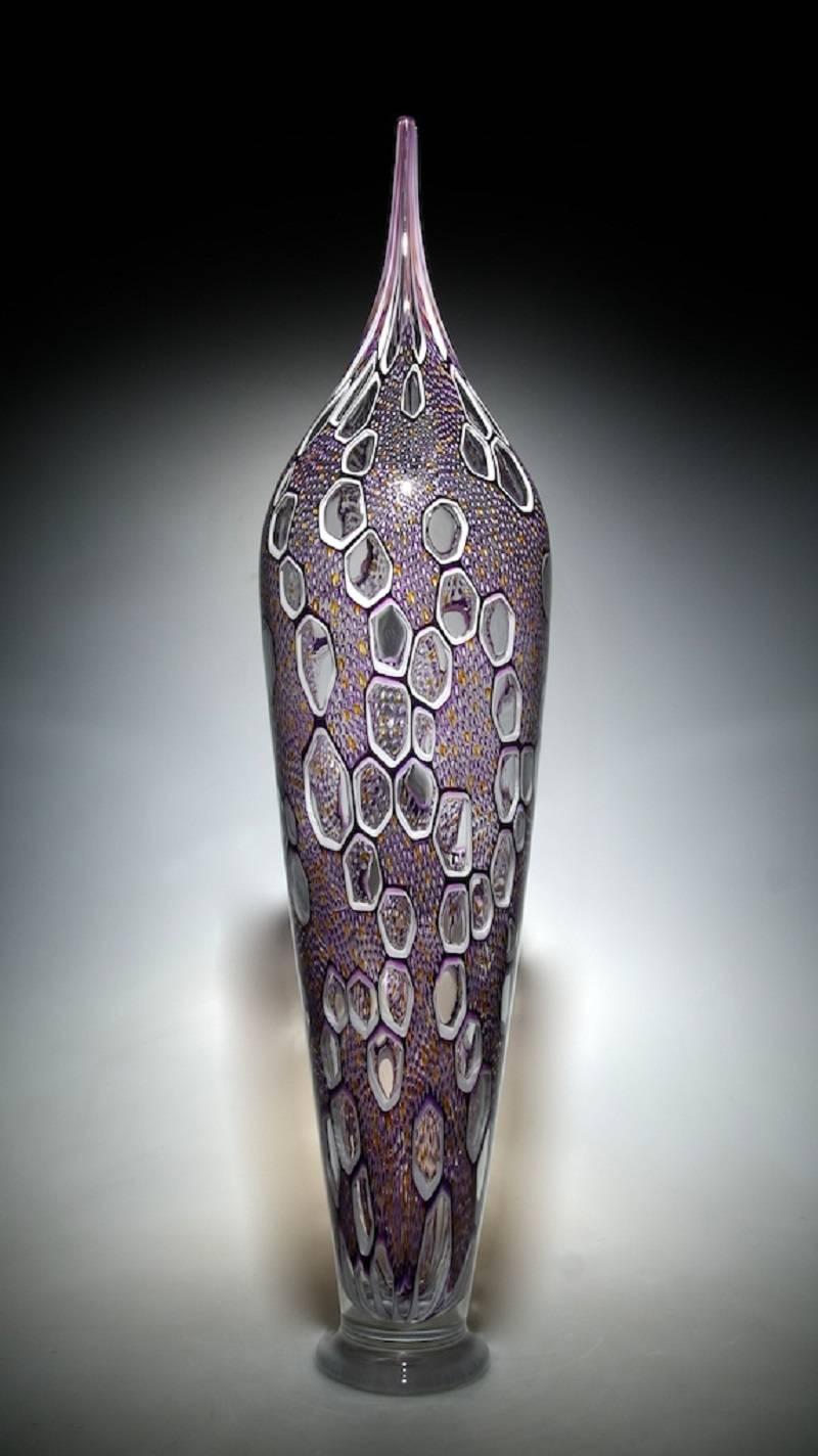 Hyacinth Parabola - Sculpture by David Patchen