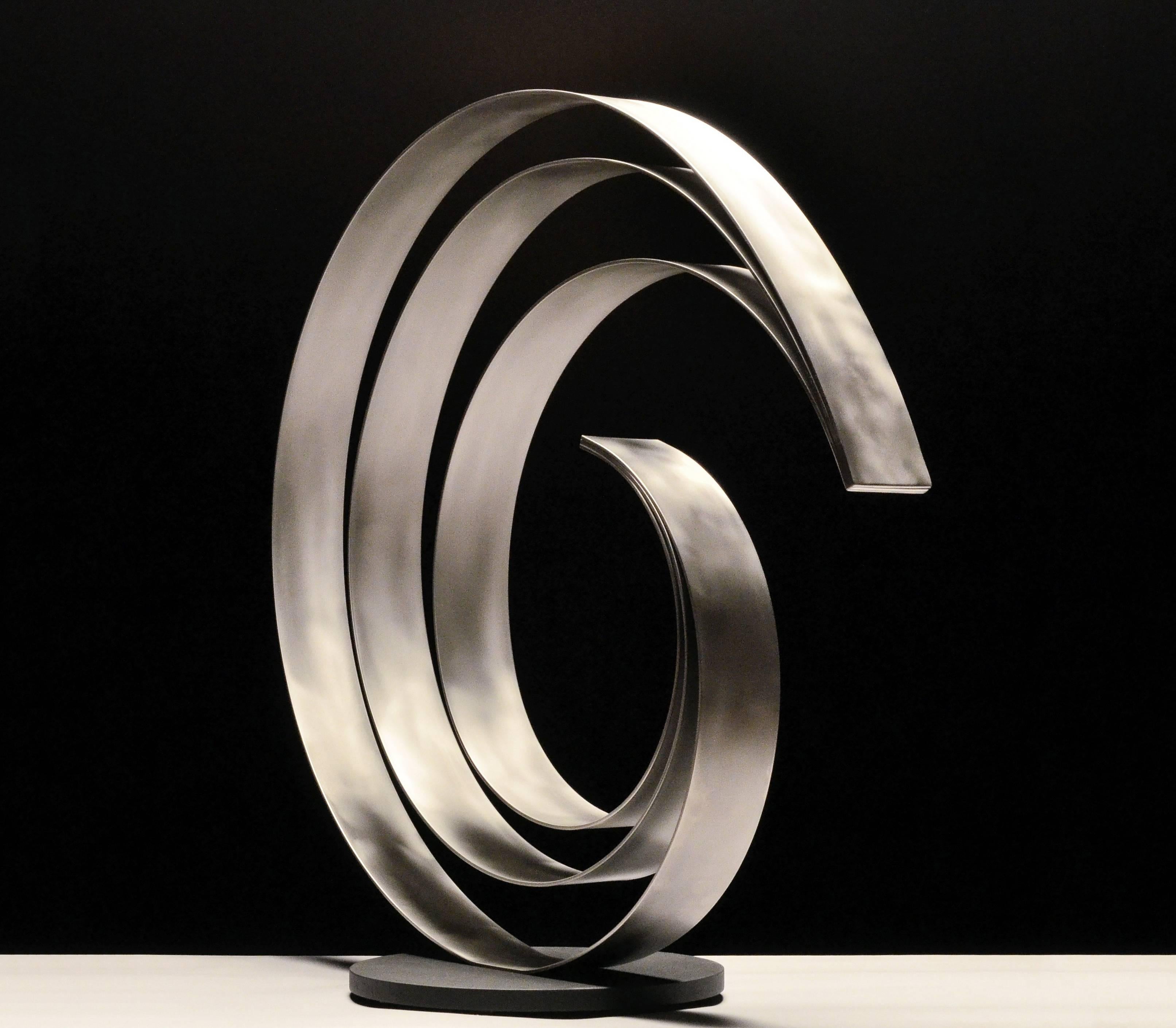 Knot #74S 1/12 - Black Abstract Sculpture by Damon Hyldreth