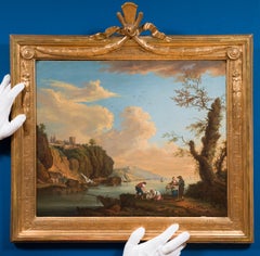 Vue des environs de Caudebec en Normandie, 1770