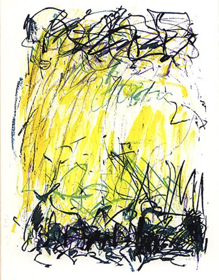 Joan Mitchell Abstract Print - Sides of a River II