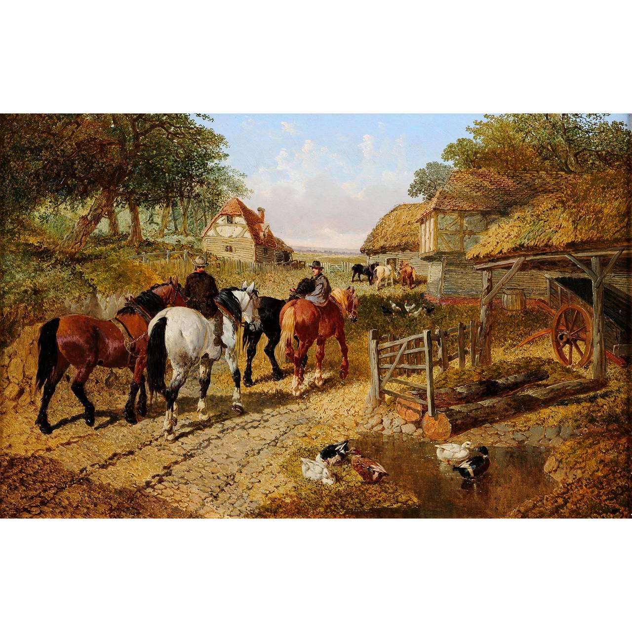 John Frederick Herring Jr “Glad to be Home” at 1stDibs