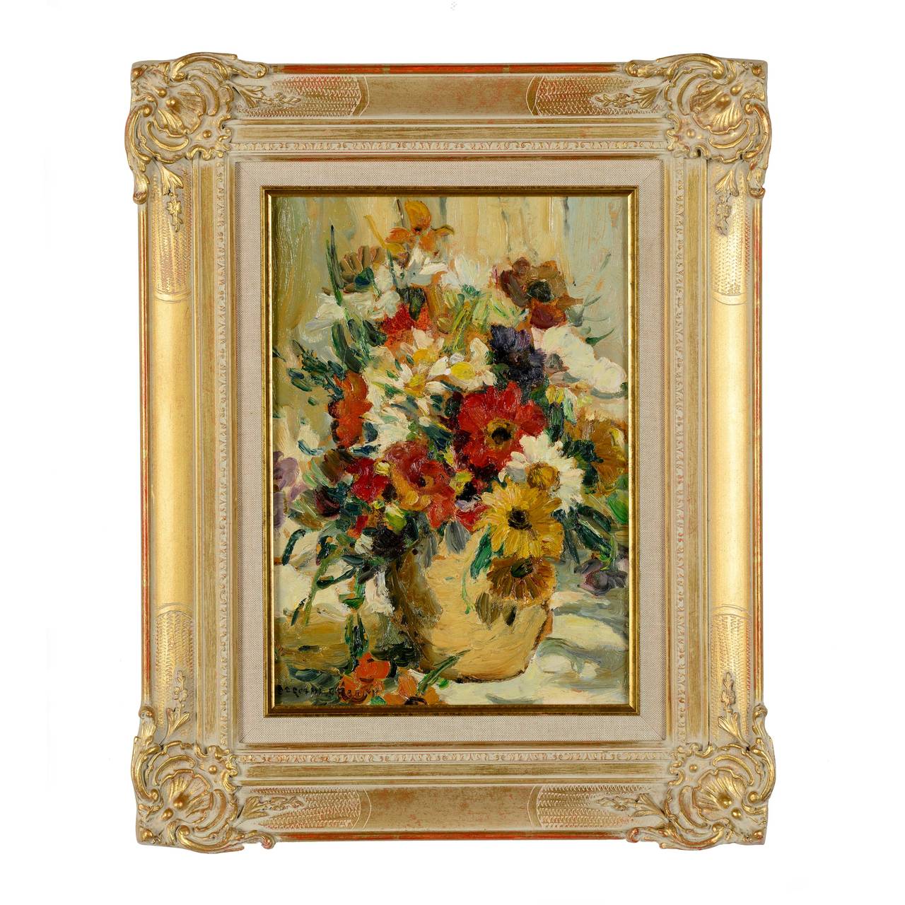 “Flowers” - Painting by Dorothea Sharp