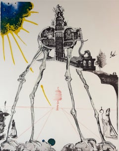 Erinnerungen an den Surrealismus A Space Elephant