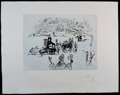 Tauramachie Surrealiste The Piano in The Snow