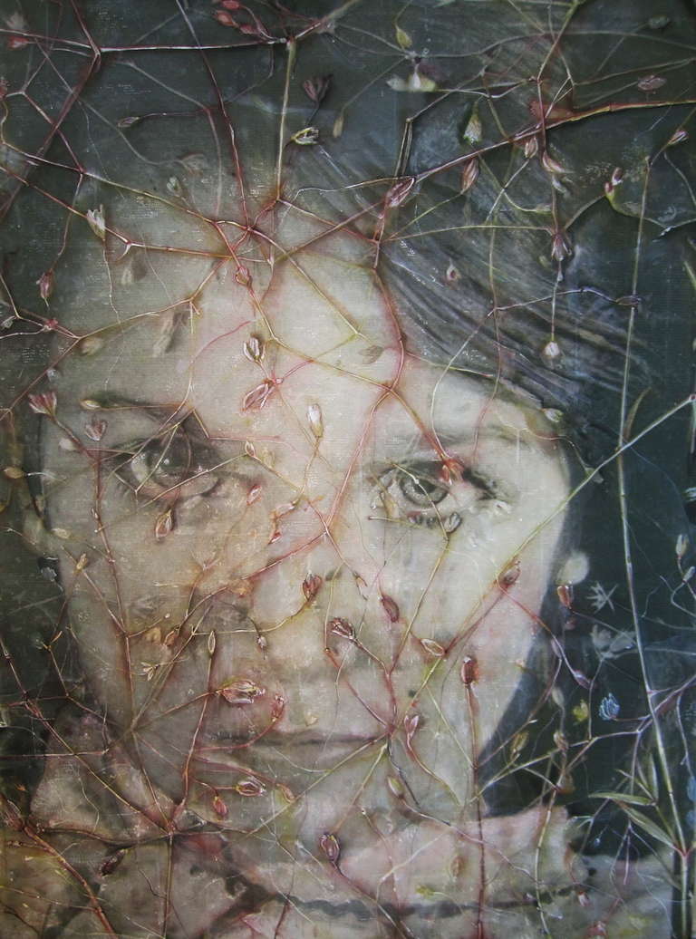 Figurative Painting de Sibylle Peretti - Liana