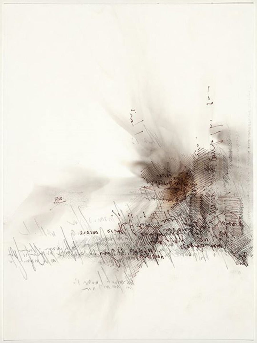 Karoline Schleh Abstract Drawing - Murmur, whisper