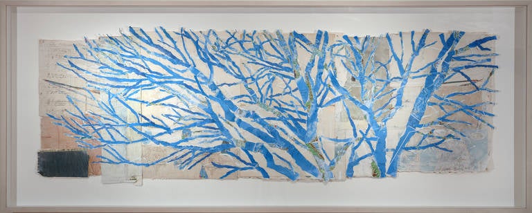 Tree Tops Collage - Mixed Media Art by Raine Bedsole