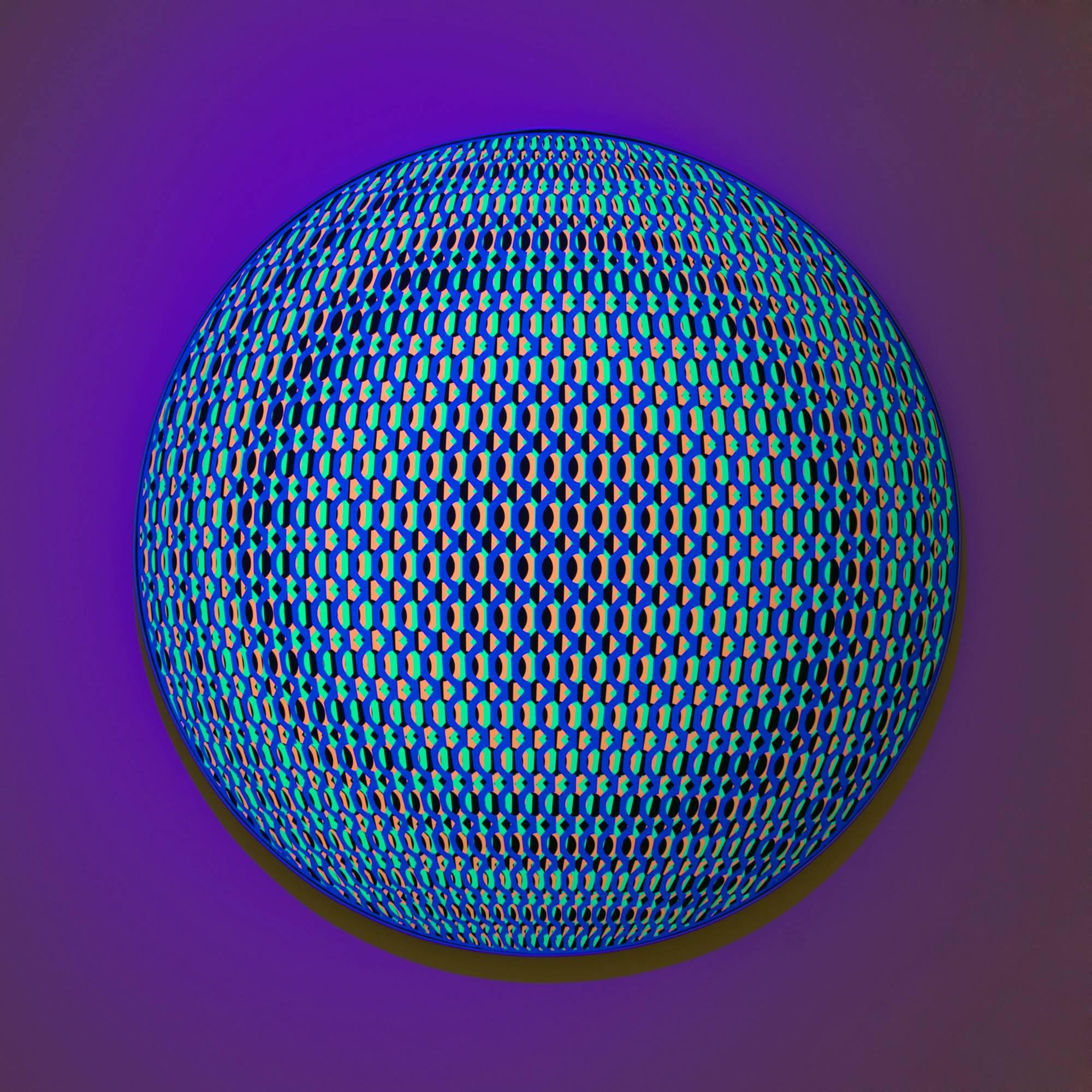 James Flynn Abstract Painting - Eigenstate V Ultraviolet