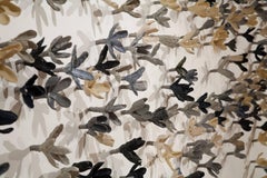 Floral Wall Installation With Figure (3 sets featured; figure sold separately)