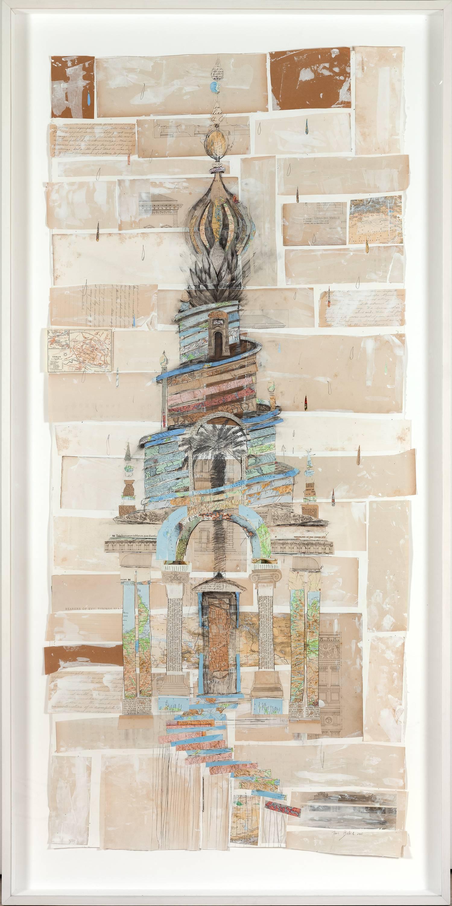 Navigating Gravity - Mixed Media Art by Raine Bedsole