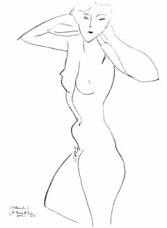 Matisse, Étude de figure, Derrière le miroir (d'après)