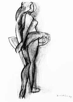 Matisse, Étude de figure, Derrière le miroir (d'après)
