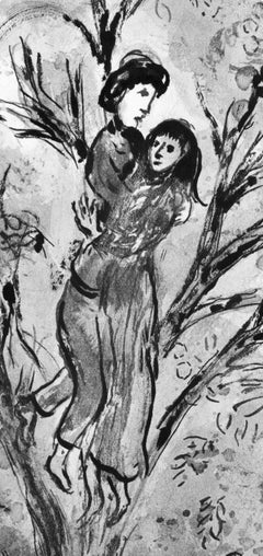 Marc Chagall, The Lovers in the Tree, from Tales of Boccaccio, 1950